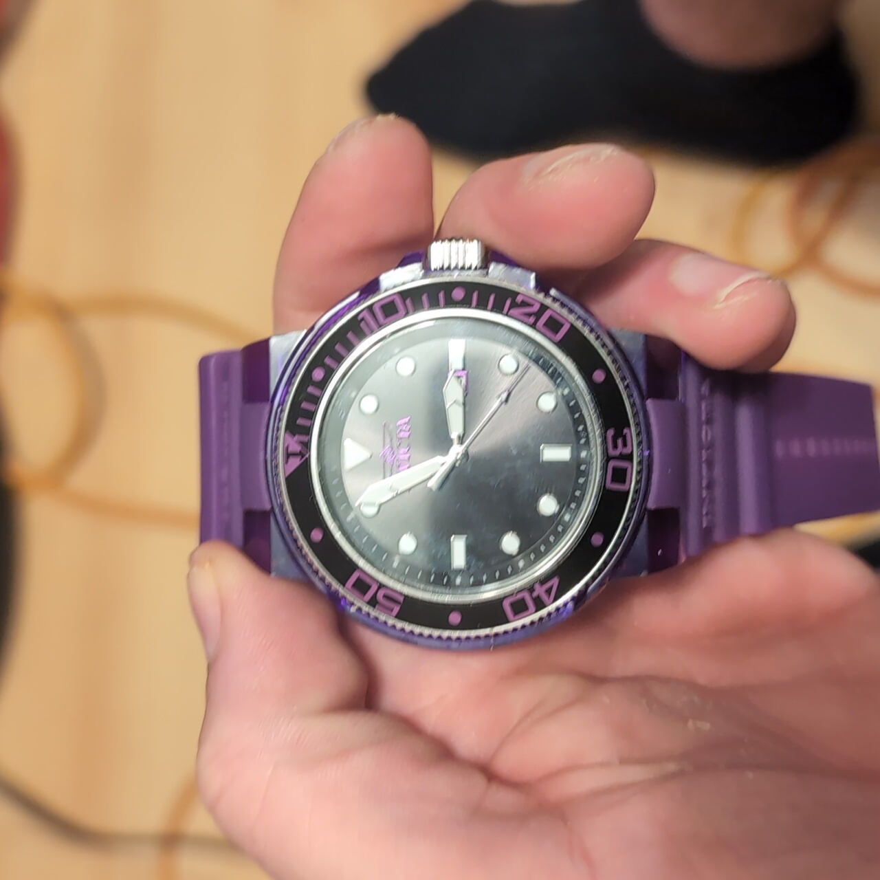 Invicta Purple Pro Diver Watch